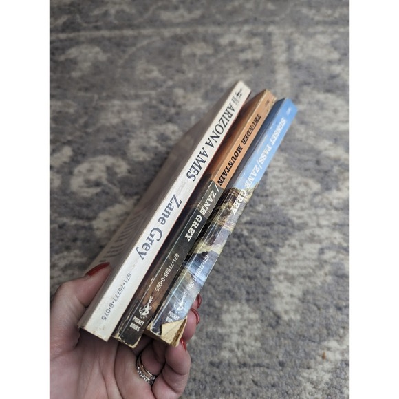 Zane Grey Lot 3 Books Paperback Sunset Pass, Etc - Picture 12 of 13